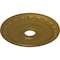 Ekena Millwork Jackson Ceiling Medallion (Fits Canopies up to 5 1/8"), Hand-Painted Gold, 20"OD x 3 5/8"ID x 1"P CM20JAGLS - alternate 3
